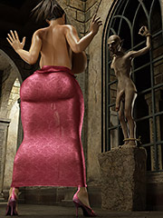 Amazing boobs and ass of CGI world - After party boosted by Blackadder